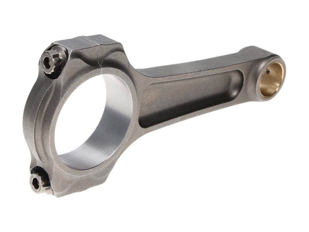 Manley SBC .025in Longer LS/LT1 6.125in Pro Series I Beam Conn Rod 7/16in ARP 625+ - Set of 8 - 14159R6-8