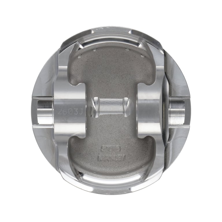Manley Chevrolet LS Piston Set - 4.130in Bore 1.115in CH, -29.00 CC - 592905CE-8