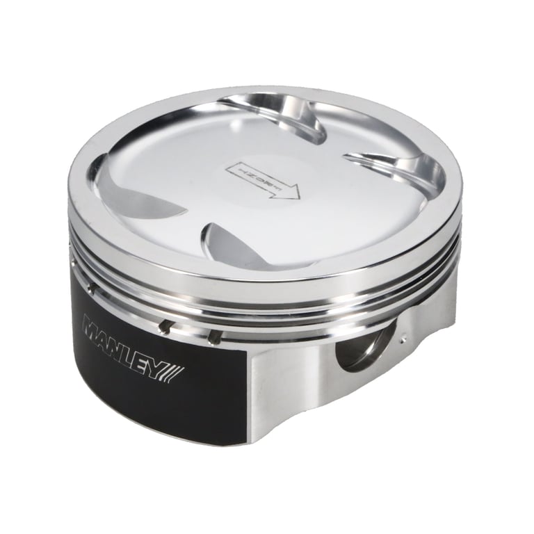 Manley 04+ Subaru WRX STi (EJ257) 83mm Stroker 99.5mm STD Bore 9.8:1 Dish Piston Set with Rings - 622100C-4