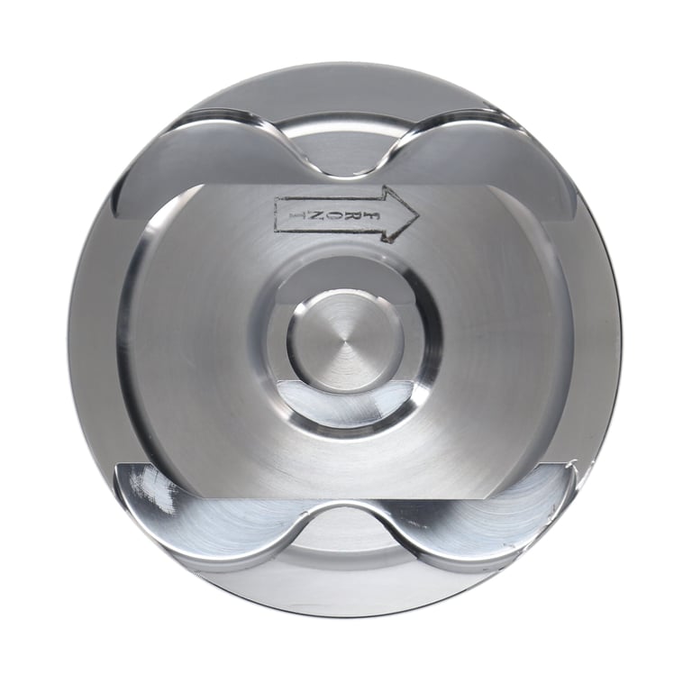Manley 2018+ Ford Coyote 5.0L DOHC -6cc Dish 3.662in Bore 10:1 CR Extreme Duty Platinum Piston Set - 595700CE-8