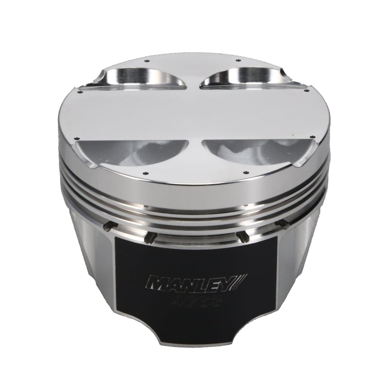 Manley 03-06 EVO VIII/IX 85mm STD Bore 8.5:1 (Extreme Duty) Dish Piston Set with Rings - 618000CE-4