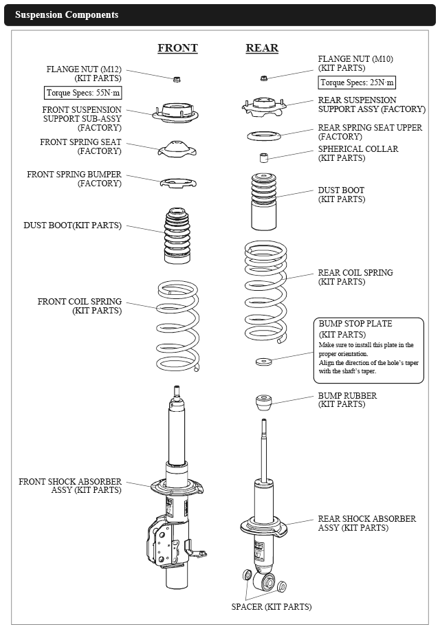 HKS HIPERMAX-G ZN6 E Full Strut/Spring Kit - 80260-AT007