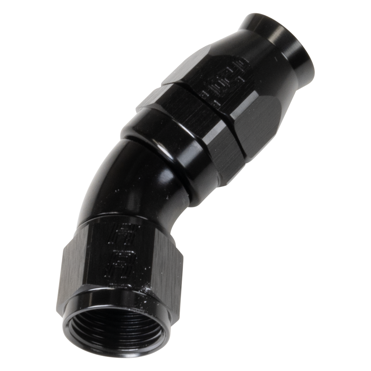 Russell Black 45 -10 Pro Ptfe Hose End - 550633 - front view