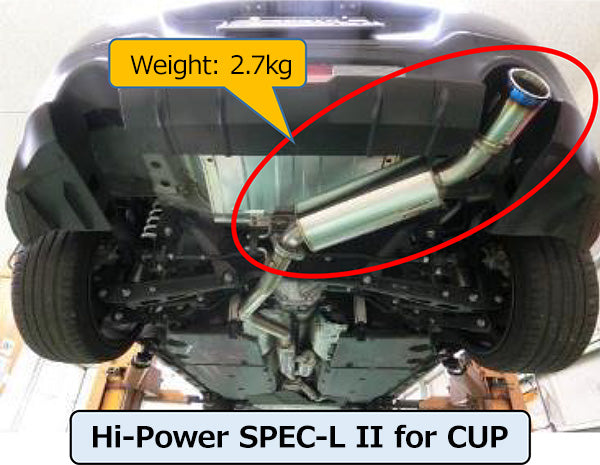 HKS 2022+ Toyota GR86 / Subaru BRZ Hi-Power Spec L2 Cup Exhaust
