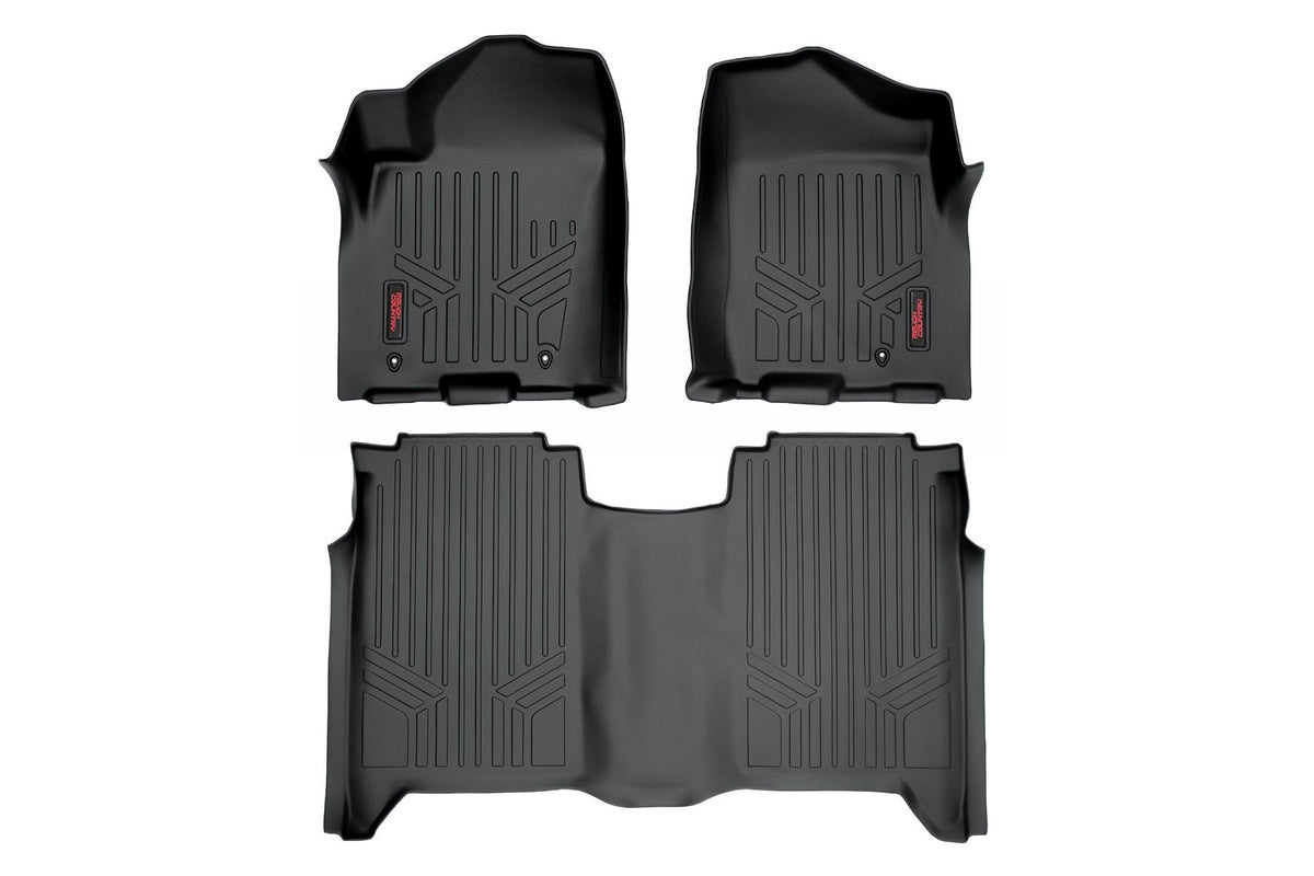 Floor Mats | FR &amp; RR | Crew Cab | Nissan Titan 2WD/4WD (2004-2015)