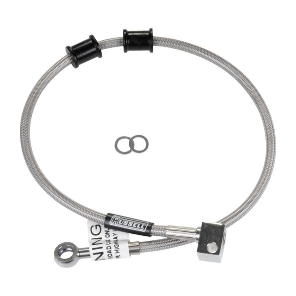 Russell 04-06 Yamaha Rhino 450/660 Cycleflex Sport ATV Brake Hose Kit - Rear - R09432