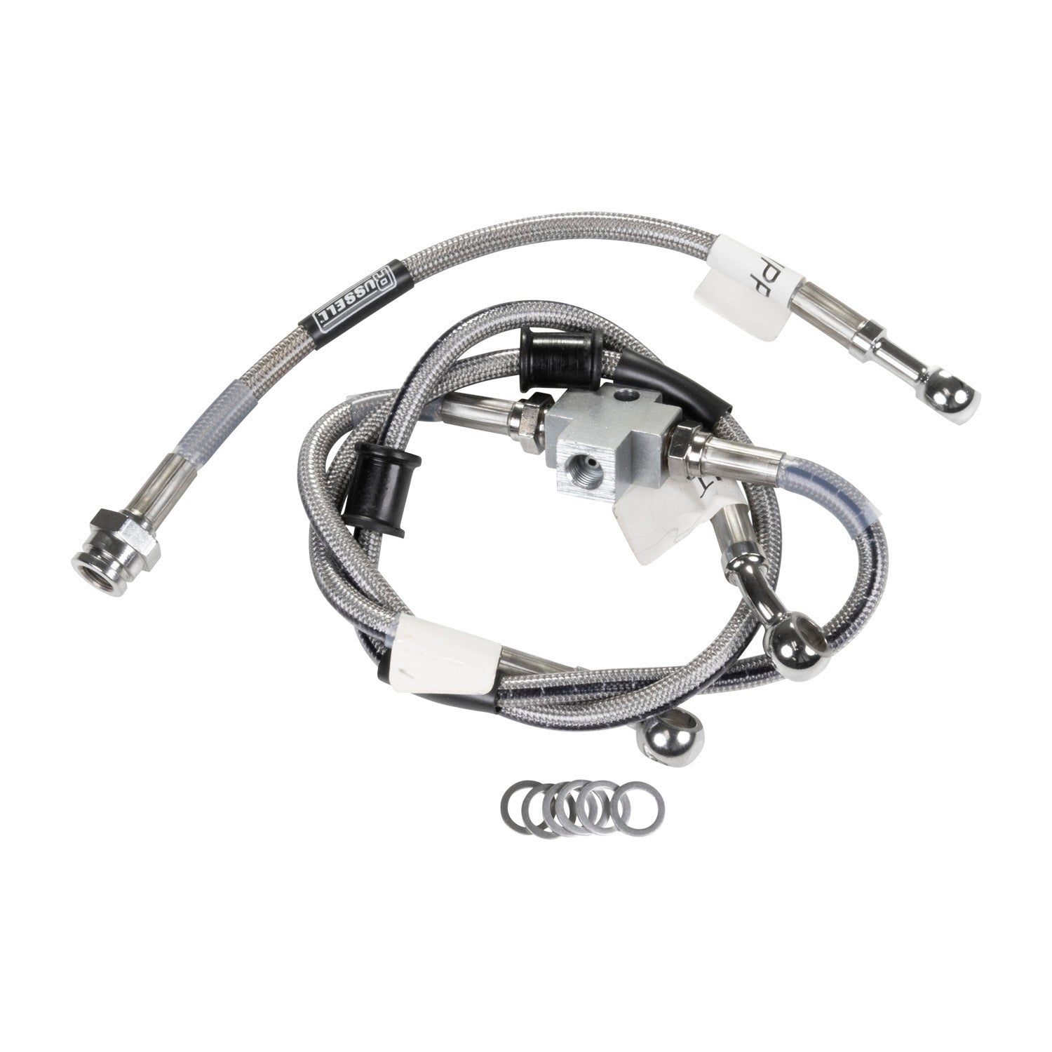 Russell 04-06 Yamaha Raptor 350 Cycleflex Sport ATV Brake Hose Kit - Front - R09445S