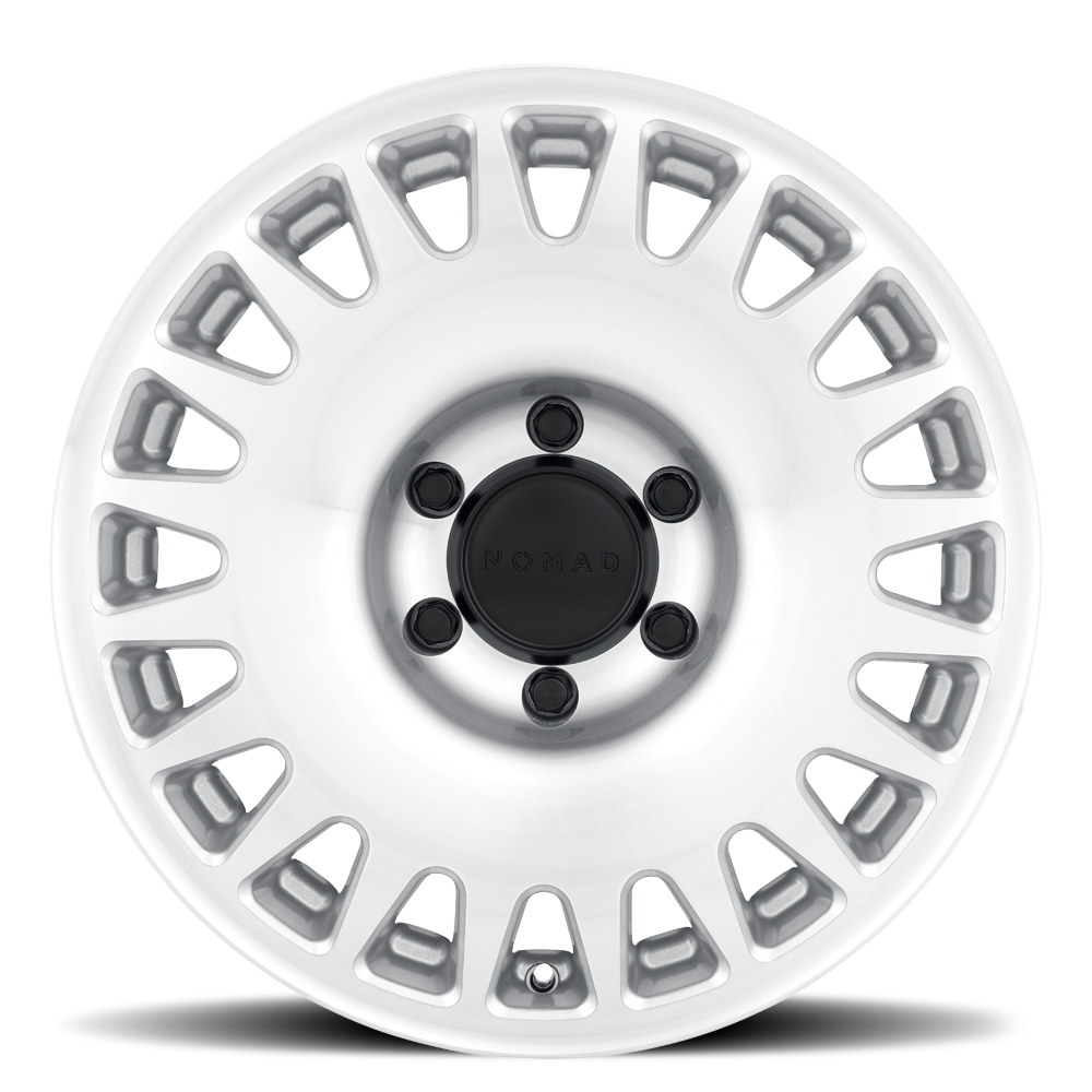 Nomad N503MC Sahara Machined 17x8.5in / 6X139.7 BP / -10mm Offset / 106.1mm Bore
