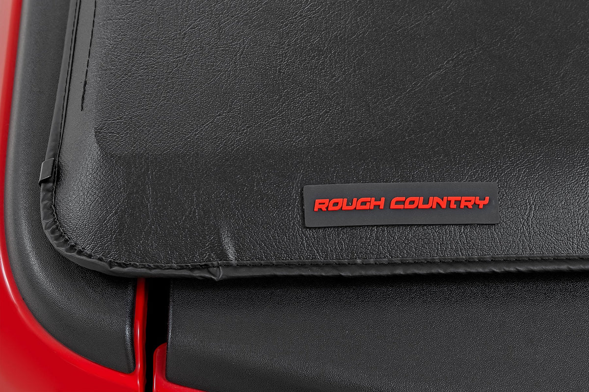 Rough Country - Soft Roll Up Bed Cover - 6'4" Bed - No Rambox - Ram 1500/2500/3500 (10-25 & Classic) - 42319640 for 2019-2023