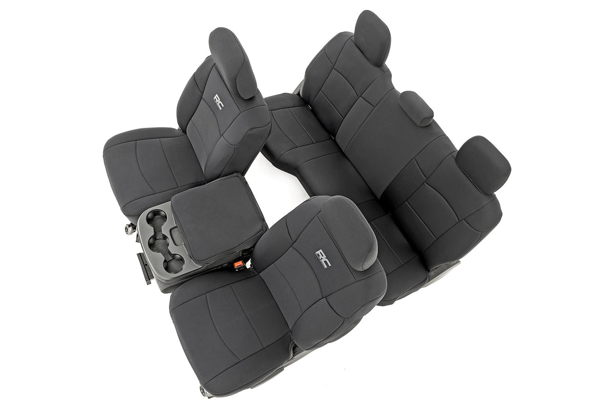 Seat Covers | Bucket Seats | FR &amp; RR | Ram 2500 2WD/4WD (2019-2024)