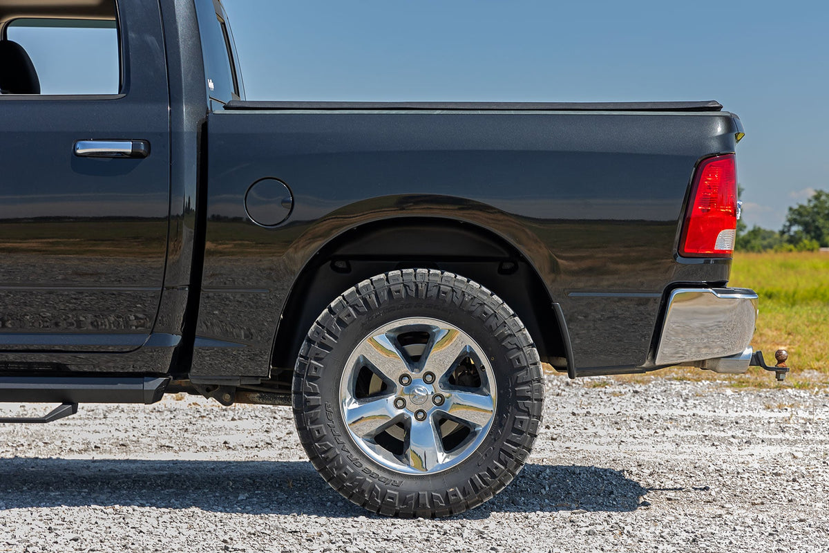 Rough Country - Rear Wheel Well Liners - Ram 1500/2500/3500 2WD/4WD (2010-2025 & Classic) - 4609A for 2019-2023 Ram 1500 Clas