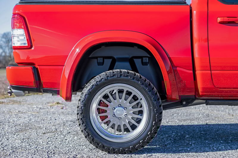 Rough Country - Sport Fender Flares - PXJ Diamond Black - Ram 1500 2WD/4WD (2019-2024) - S-D10914-PXJ
