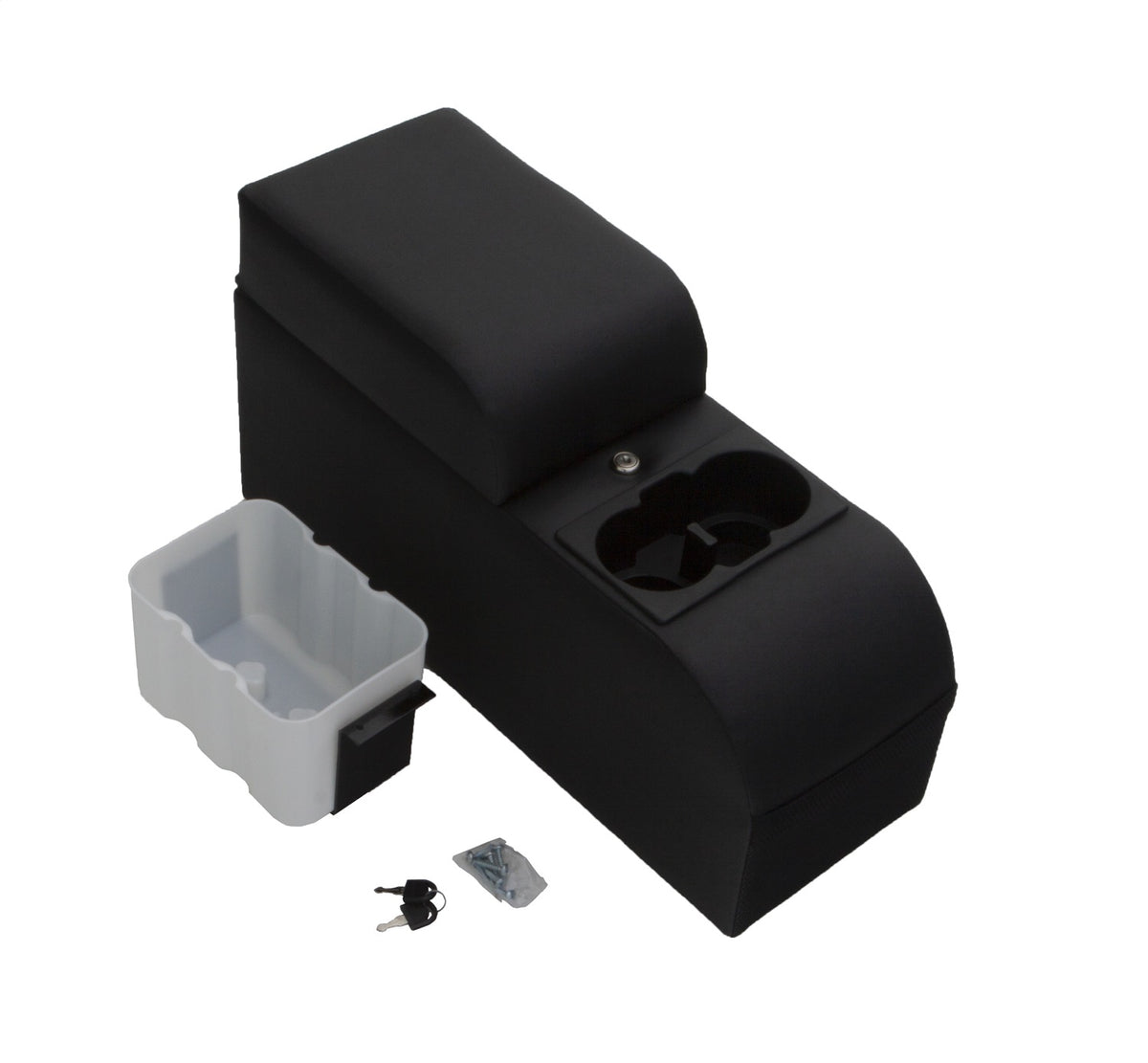 Rampage 1976-1983 Jeep CJ5 Padded Console Floor Mount - Black - 32001RAM
