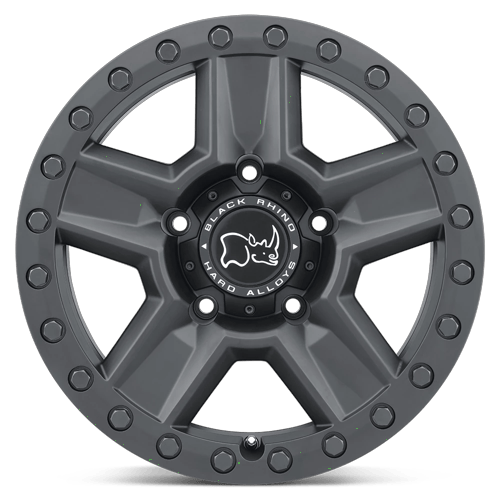 Black Rhino Hard Alloys Ravine 20X9 6X139.7 +12MM Matte Black