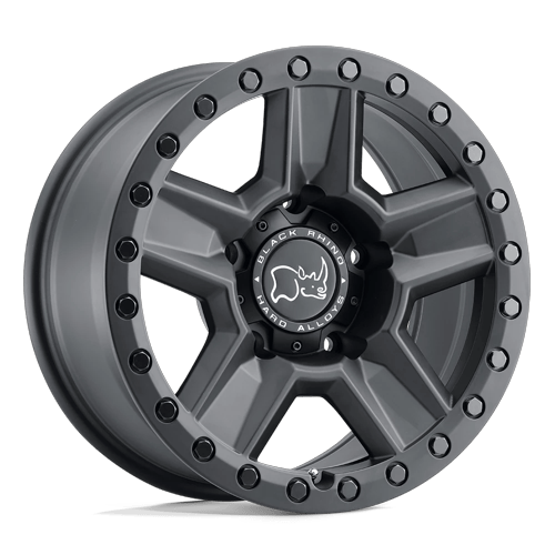Black Rhino Hard Alloys Ravine 20X9 6X139.7 +12MM Matte Black