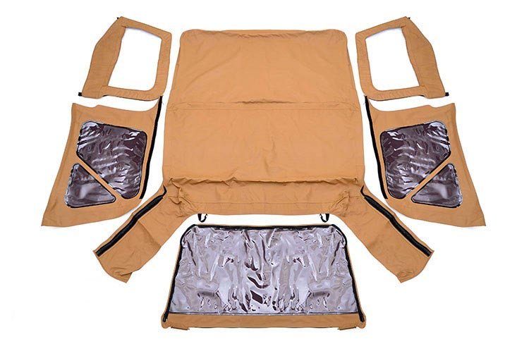 Rough Country - Soft Top - Replacement - Spice - Half Doors - Jeep Wrangler TJ 4WD (97-06) - RC85350.70 for 1997-2006 Jeep Wr