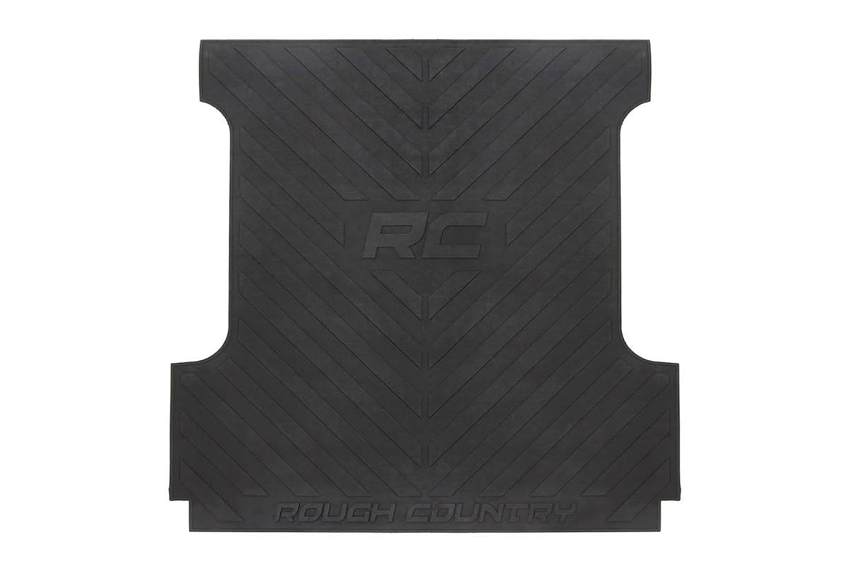 Rough Country - Bed Mat - 6' Bed - RC Logo - Ford Ranger 2WD/4WD (2019-2023) - RCM672 by Rough Country - installed view