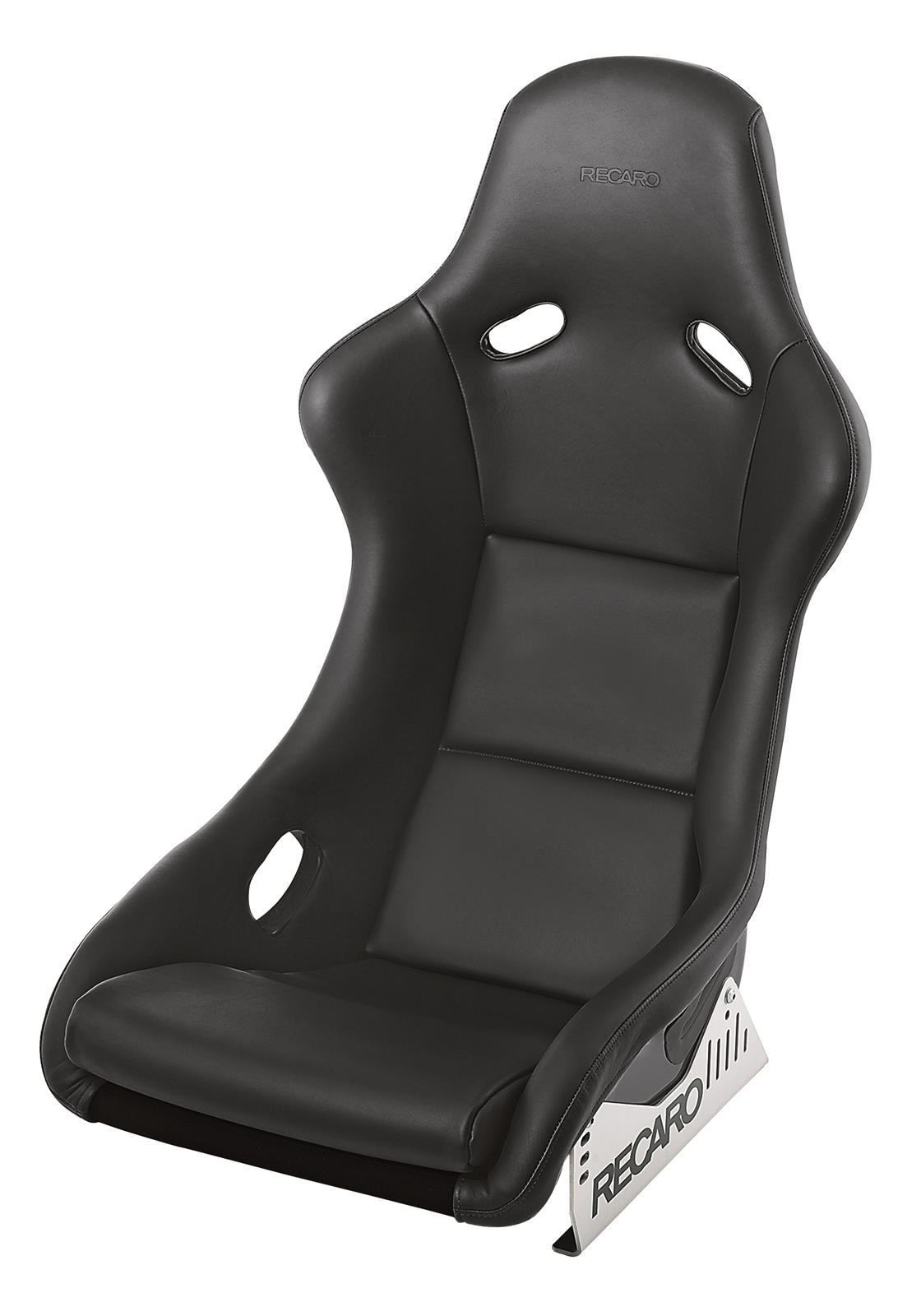 Recaro Pole Position N.G. Seat - Black Leather/Black Leather