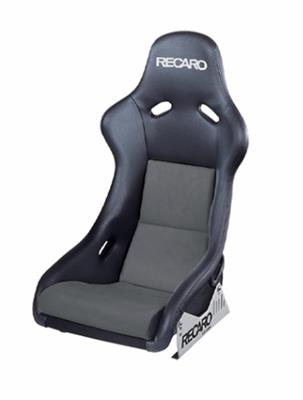 Recaro Pole Position N.G. Seat - Black Leather/Grey Suede