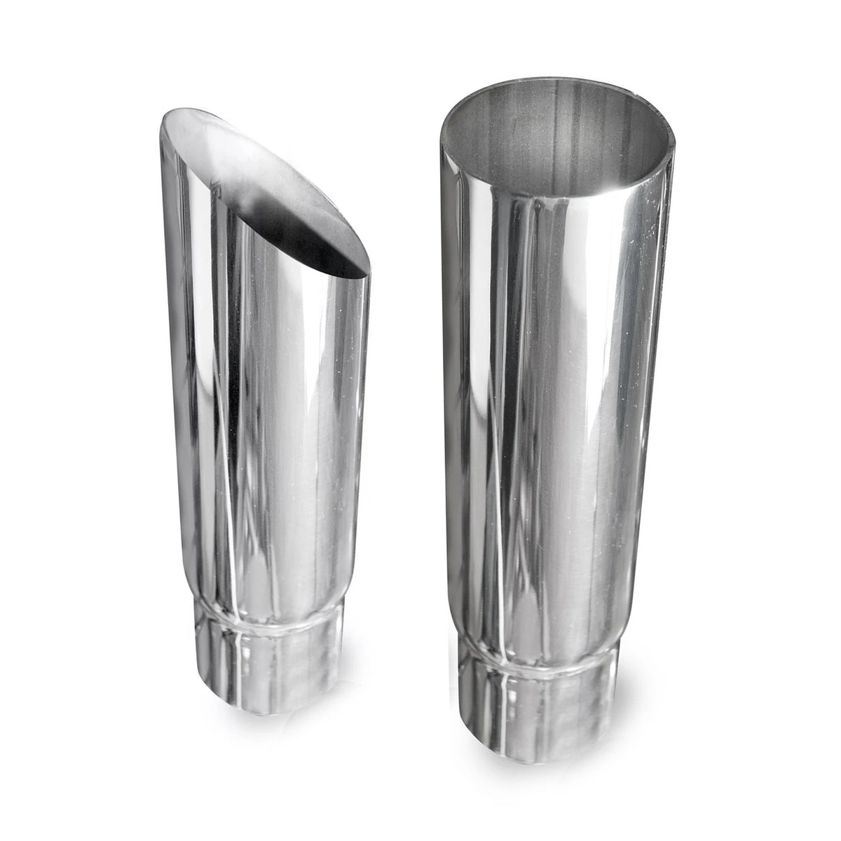 Stainless Works - Resonator Style Polished Exhaust Tip 304 Stainless Steel - 771250