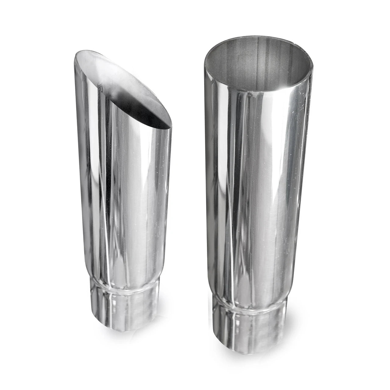 Stainless Works - Resonator Style Polished Exhaust Tip 304 Stainless Steel - 771250