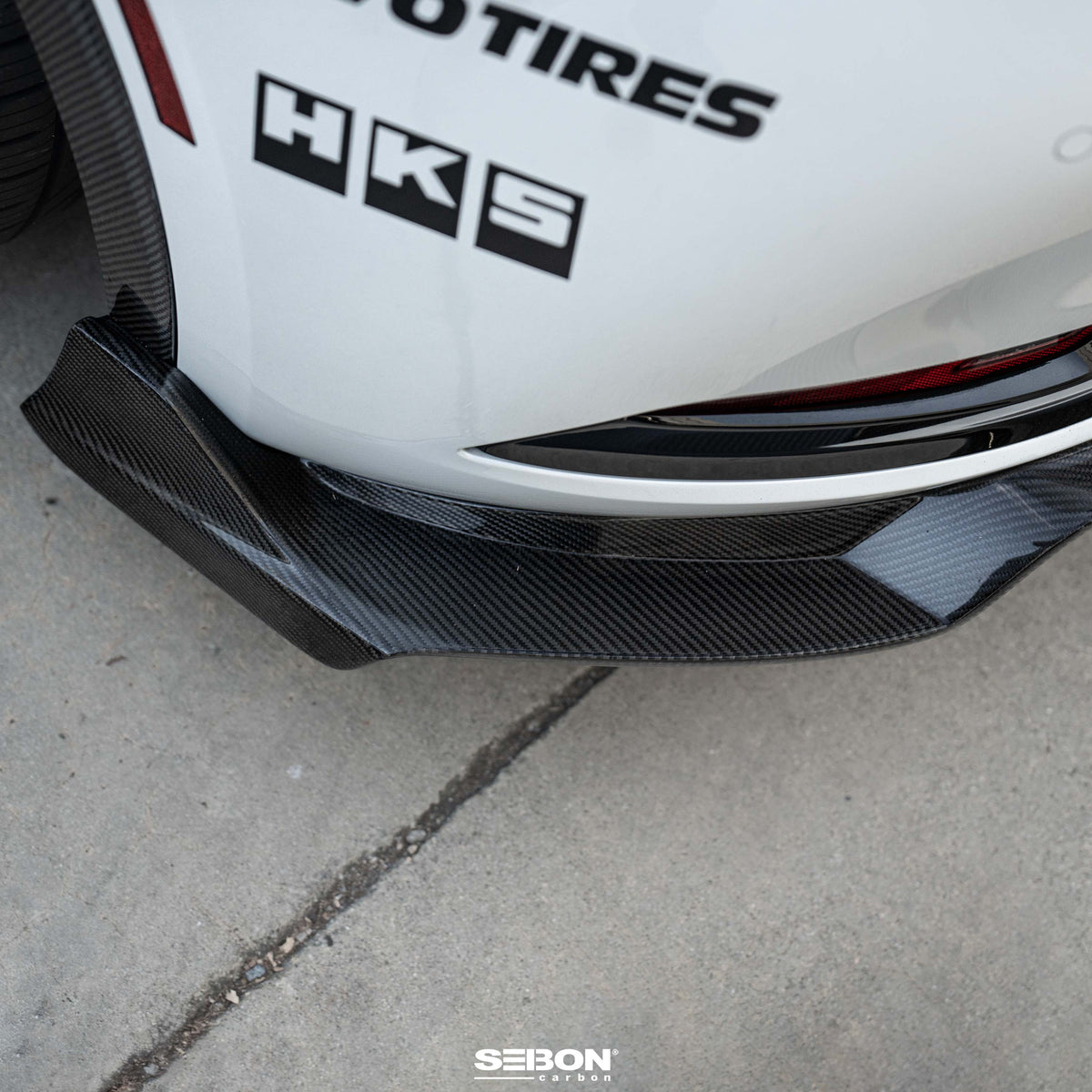 Seibon 23-25 Toyota Prius MB-Style Carbon Fiber Rear Lip - RL23TYPR-MB