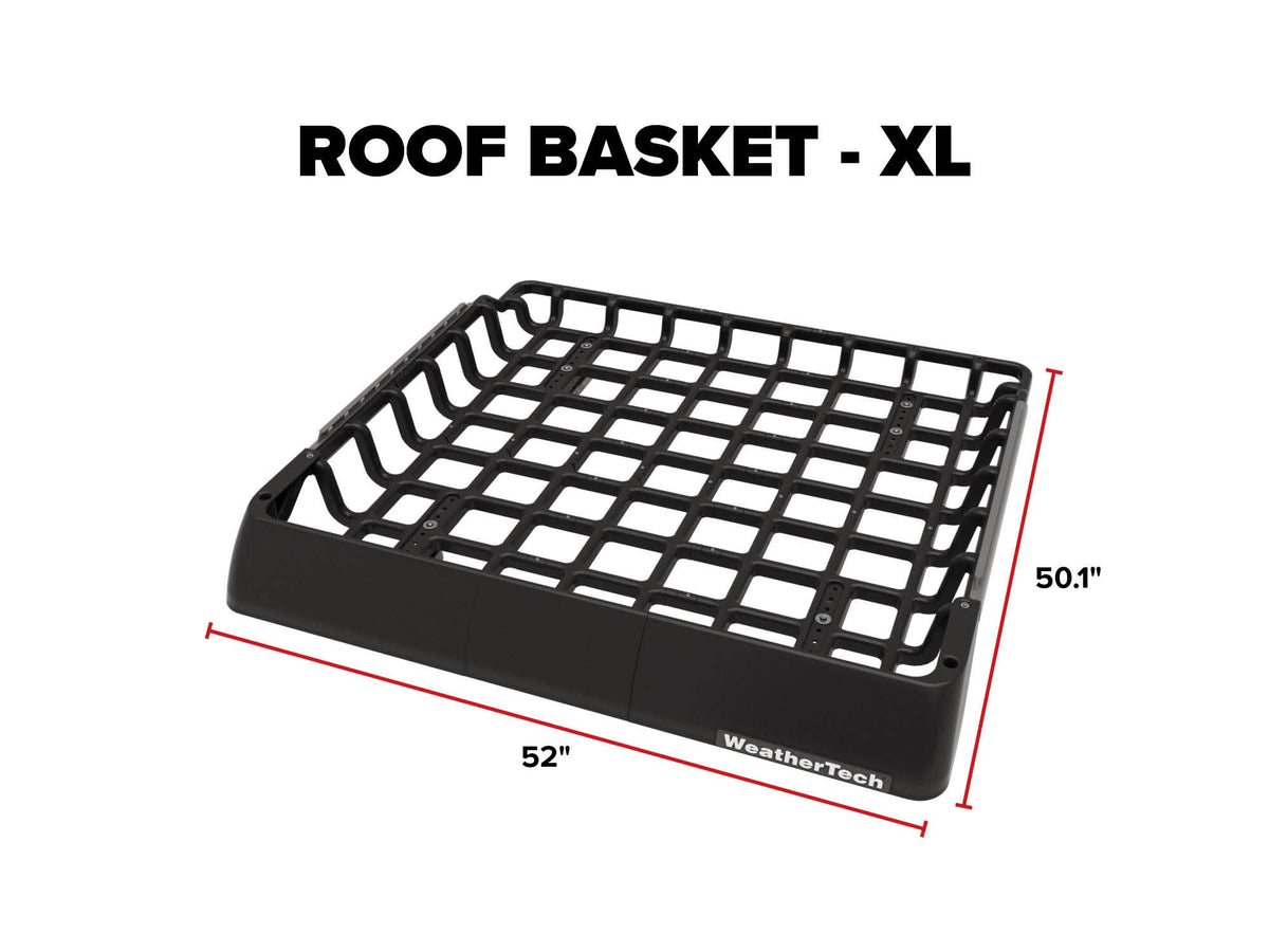 Weathertech - Roof Basket - 8ARR01-8AWEK