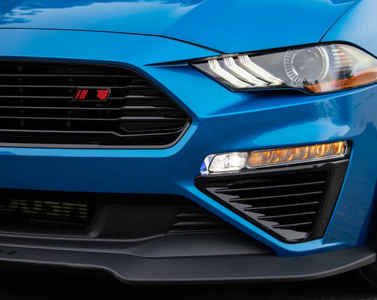 Roush 2018+ Ford Mustang Black Upper Grille Kit - 422275