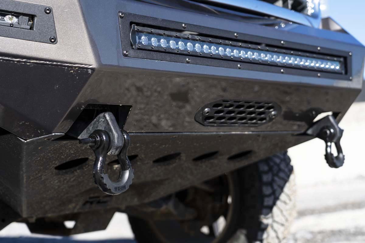 Rough Country - Tow Hook Brackets - D-Ring Combo - Chevy/GMC 1500 (07-13) - RS156 for 2007-2013 Chevrolet Silverado 1500 - an