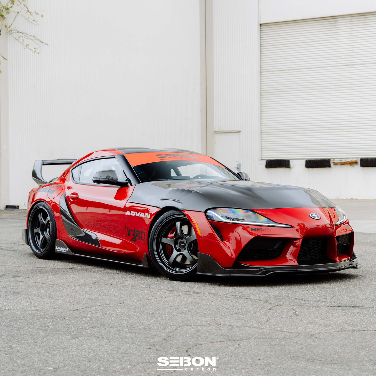 Seibon 2020 Toyota Supra TD-Style Carbon Fiber Rear Spoiler - RS20TYSUP-TD