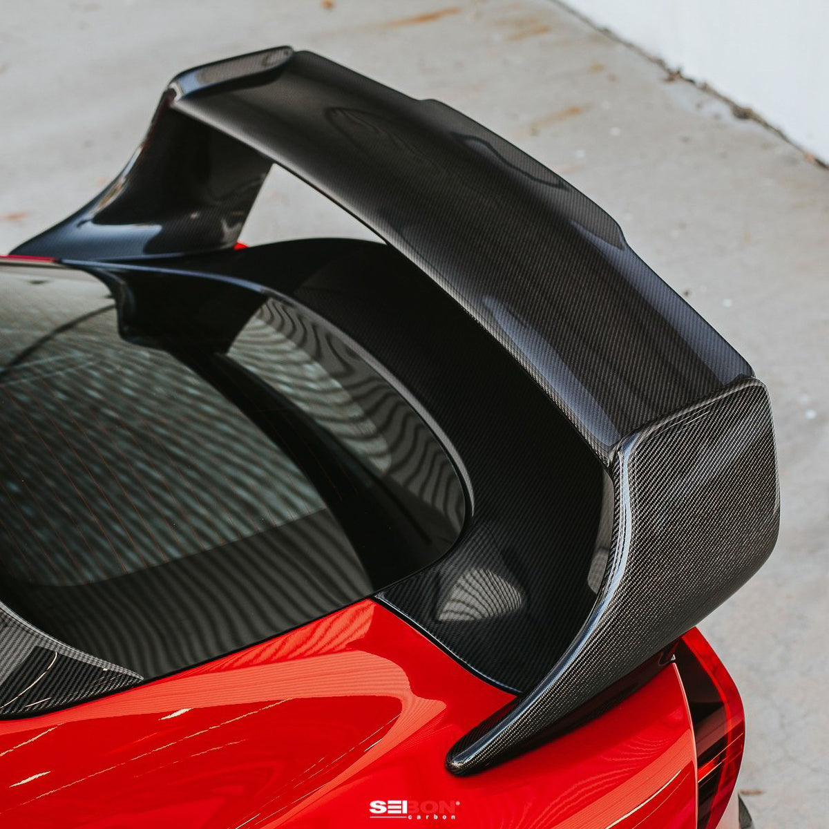Seibon 2020 Toyota Supra TD-Style Carbon Fiber Rear Spoiler - RS20TYSUP-TD