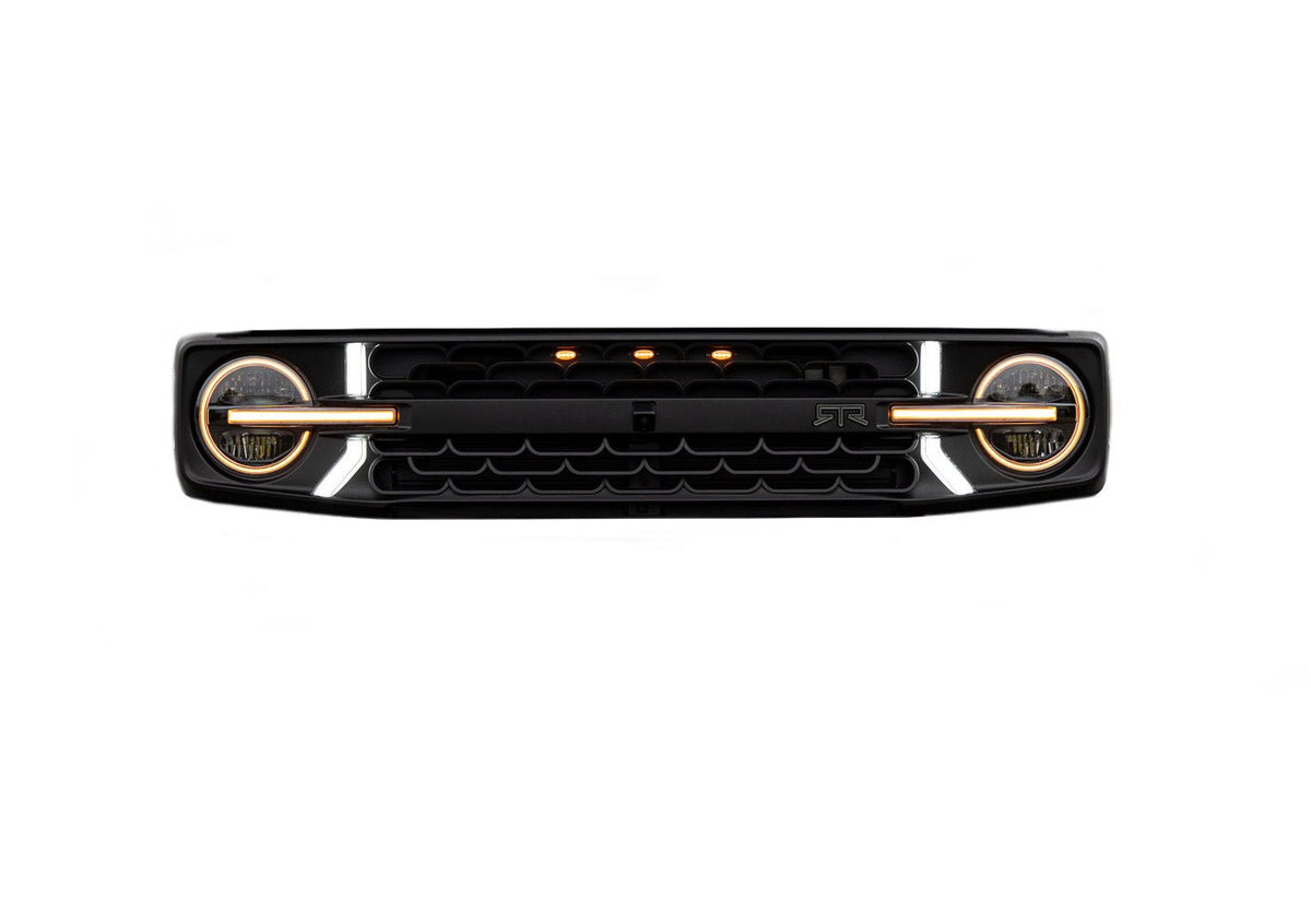 RTR Grille w/ Signature LED Lighting (22+ Bronco Raptor)