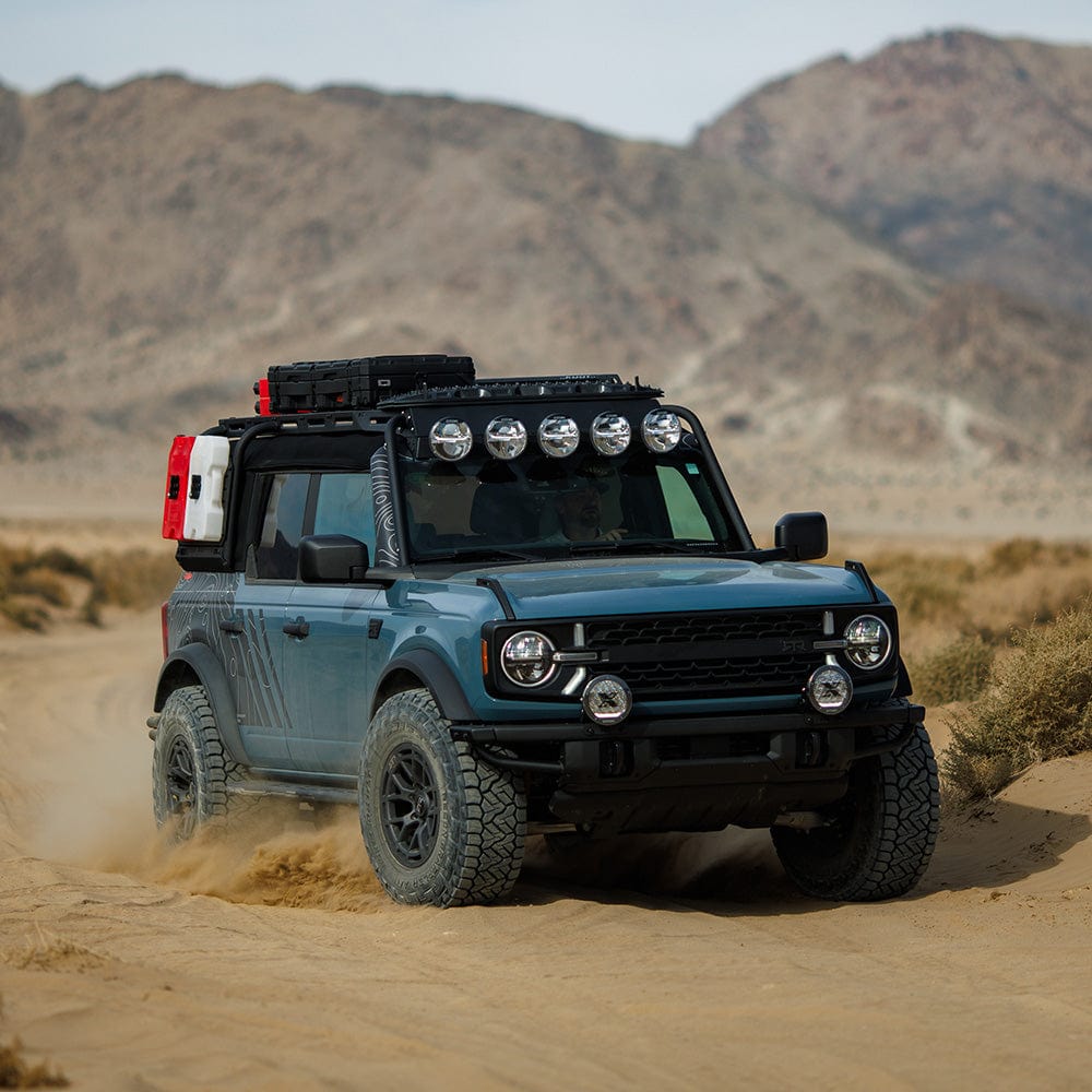 RTR Roof Rack and RTR Light Bar w/ PROJECT X Lights (21+ Bronco, 22+ Bronco Raptor)