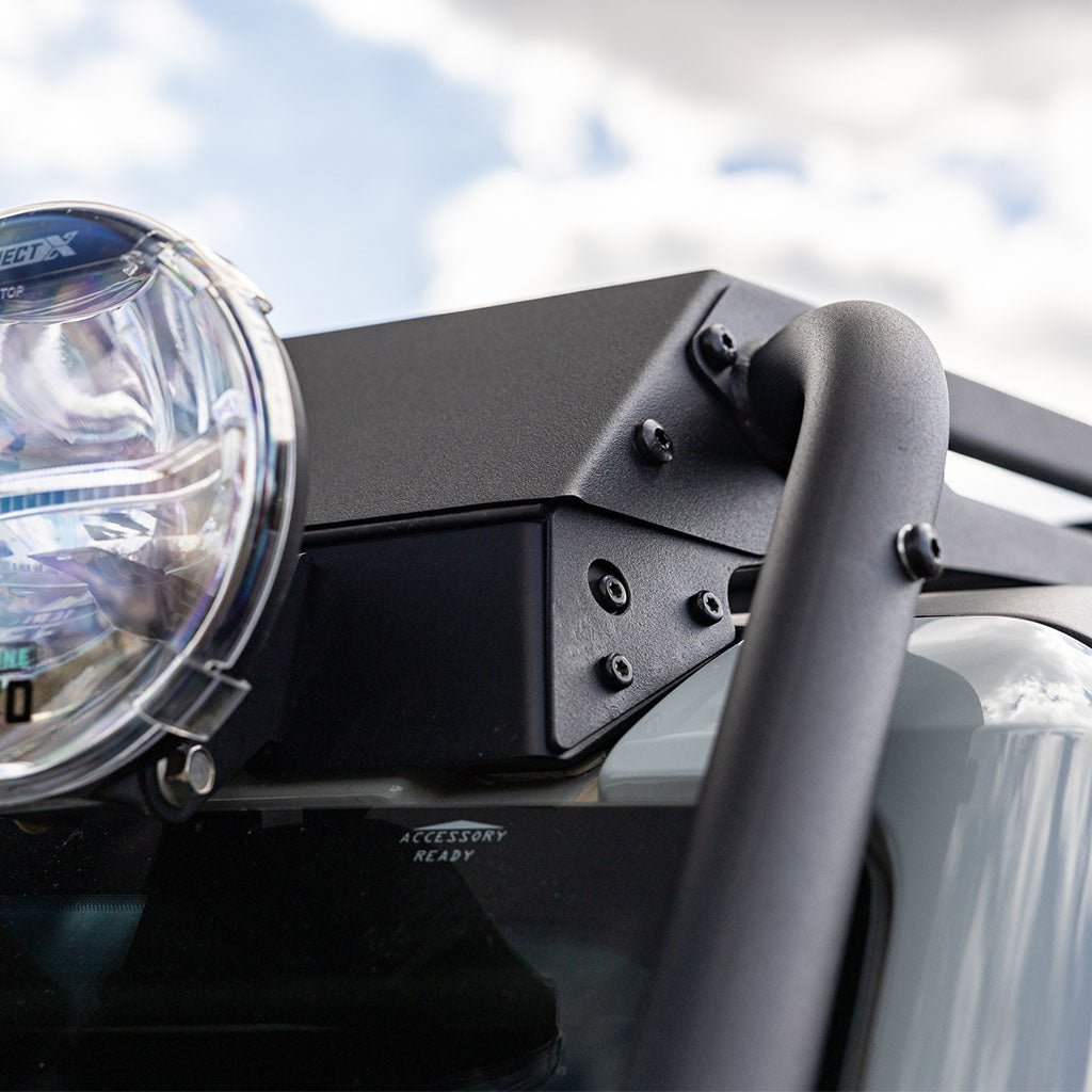 RTR Roof Rack and RTR Light Bar w/ PROJECT X Lights (21+ Bronco, 22+ Bronco Raptor)