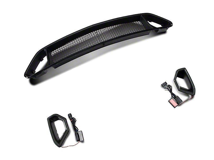 RTR Upper Grille with LED Accent Lights (18-23 Mustang)