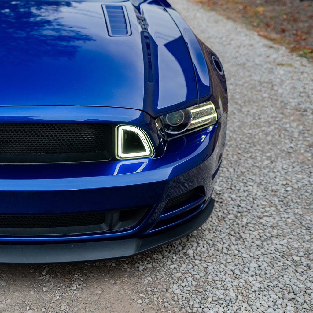 RTR Upper Grille with Signature LED Accent Lighting (13–14 Mustang GT, V6)