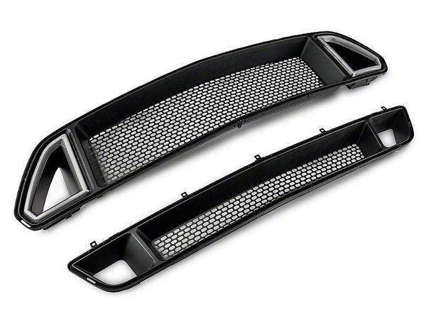 RTR Upper & Lower Grille w/ LED Accent Lights (15-17 Mustang)