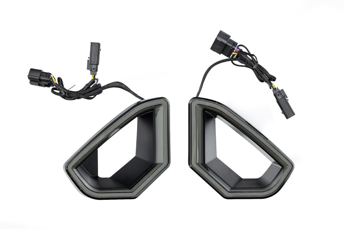 RTR Upper & Lower Grille w/ LED Accent Vent Lights (18-23 Mustang GT/EcoBoost)