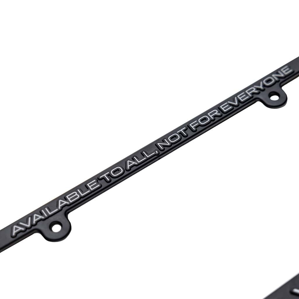 RTR Vehicles License Plate Frame
