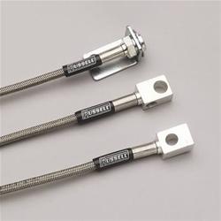 Russell Performance 84-91 Jeep Grand Wagoneer with 4in lift Brake Line Kit - 695920 for 1979-1989 Jeep Cherokee - front view