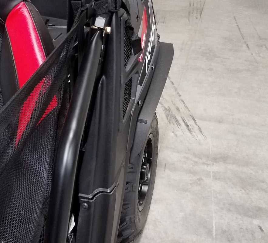 RokBlokz Polaris RZR 570 TRAIL 2014-2017 Mud Flaps / Fender Extensions, Front & Rear