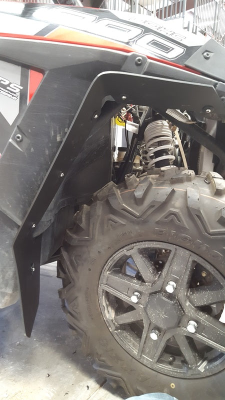 RokBlokz Polaris RZR 900 TRAIL 2015-2017 Mud Flaps / Fender Extensions, Front & Rear