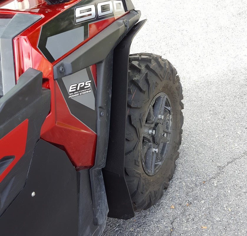 RokBlokz Polaris RZR 900 TRAIL 2015-2017 Mud Flaps / Fender Extensions, Front & Rear