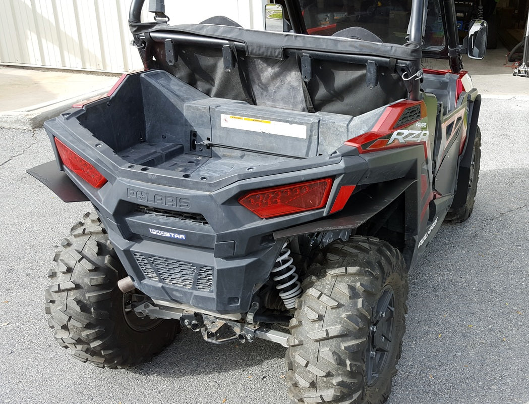 RokBlokz Polaris RZR 900 TRAIL 2015-2017 Mud Flaps / Fender Extensions, Front & Rear