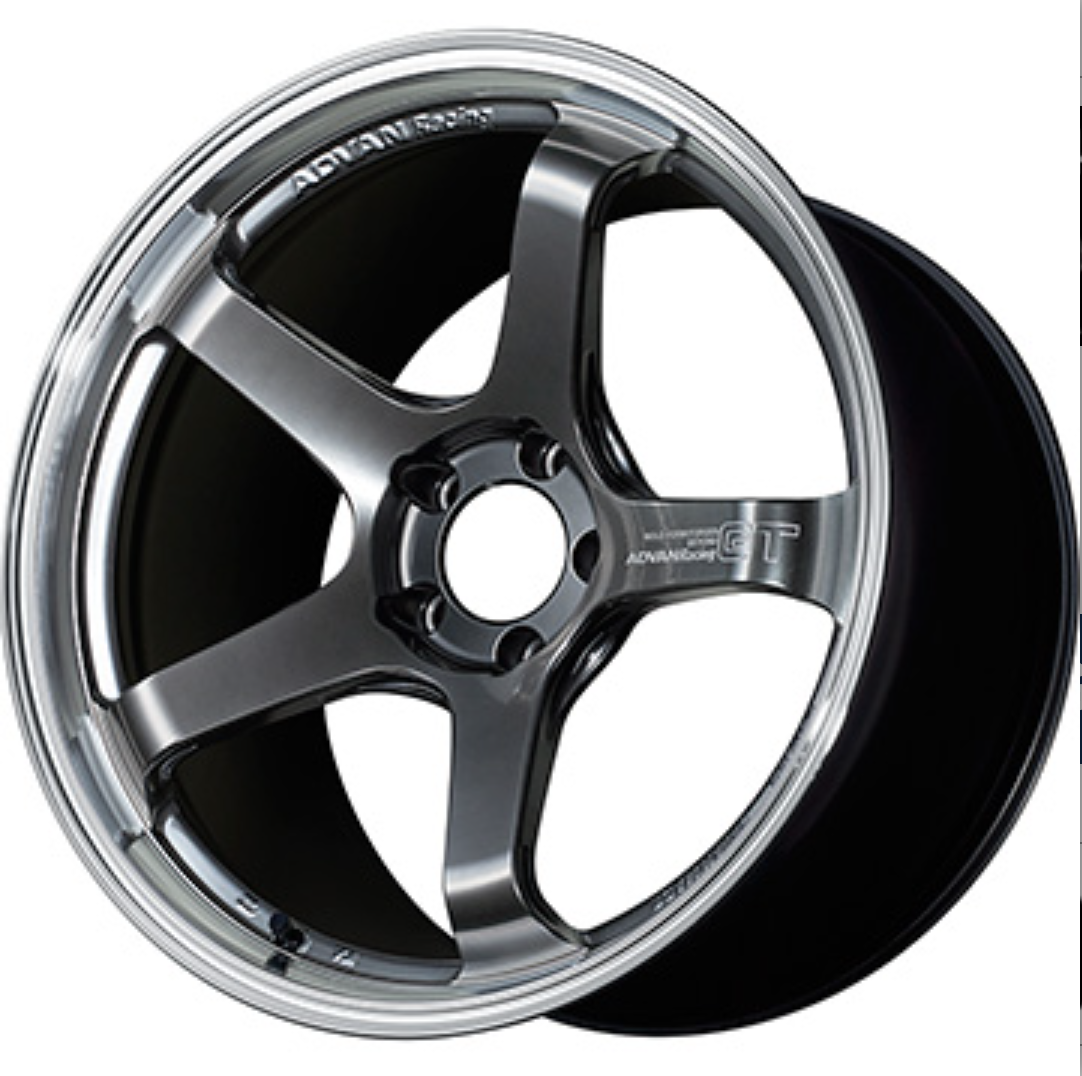 Advan TC4 18x9.5 +45 5-114.3 Racing Gunmetallic and Ring Wheel