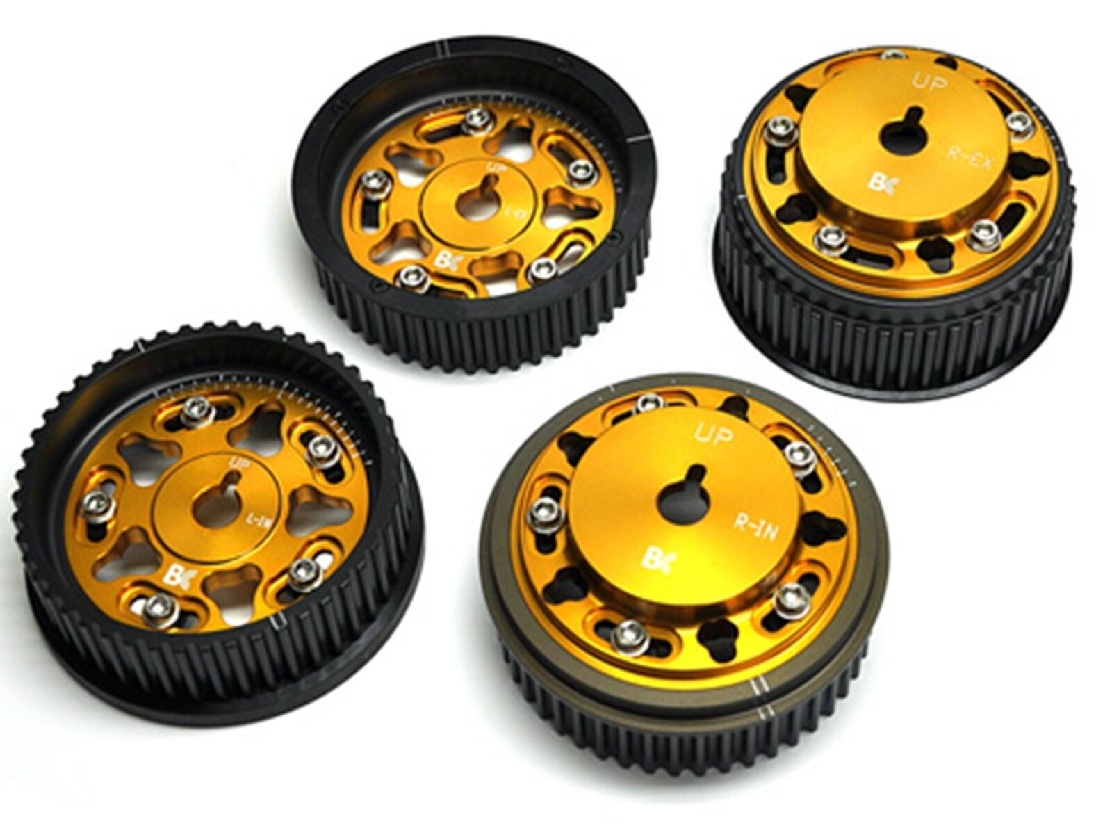 Brian Crower Adjustable Cam Gears for Subaru EJ205/EJ257 (Set of 4) - BC8860 for 2002-2012 Subaru Impreza