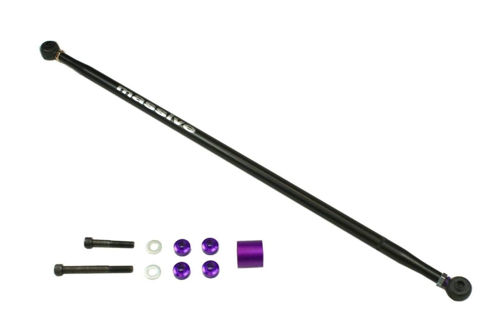 Massive RaceSpec Aluminum +GEOMETRY CORRECTION Adjustable Panhard Bar Version 2.0 Mustang 05-14 - Massive Speed System