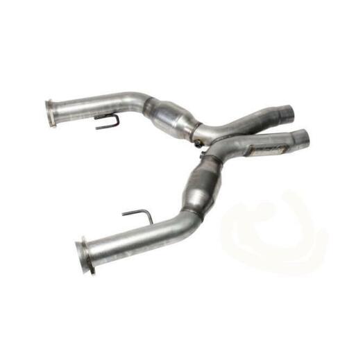 BBK 05-10 Ford Mustang V6 Short Mid X Pipe w/Catalytic Converters - 16431