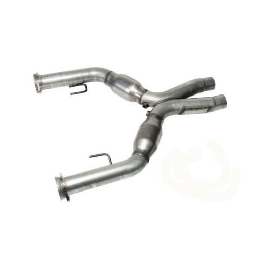 BBK 05-10 Ford Mustang V6 Short Mid X Pipe w/Catalytic Converters