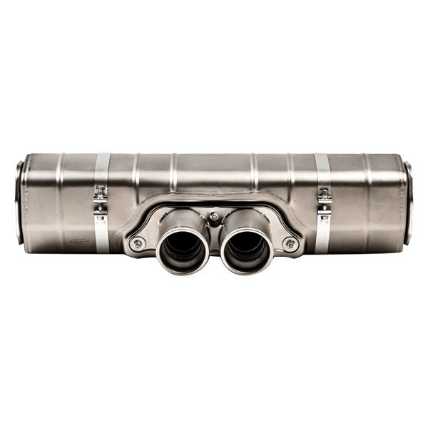 Akrapovic 2018 Porsche GT3 RS (991.2) Slip-On Line (Titanium) w/Tips &amp; Carbon Fiber Diffuser - S-PO/TI/10H-TP-DI